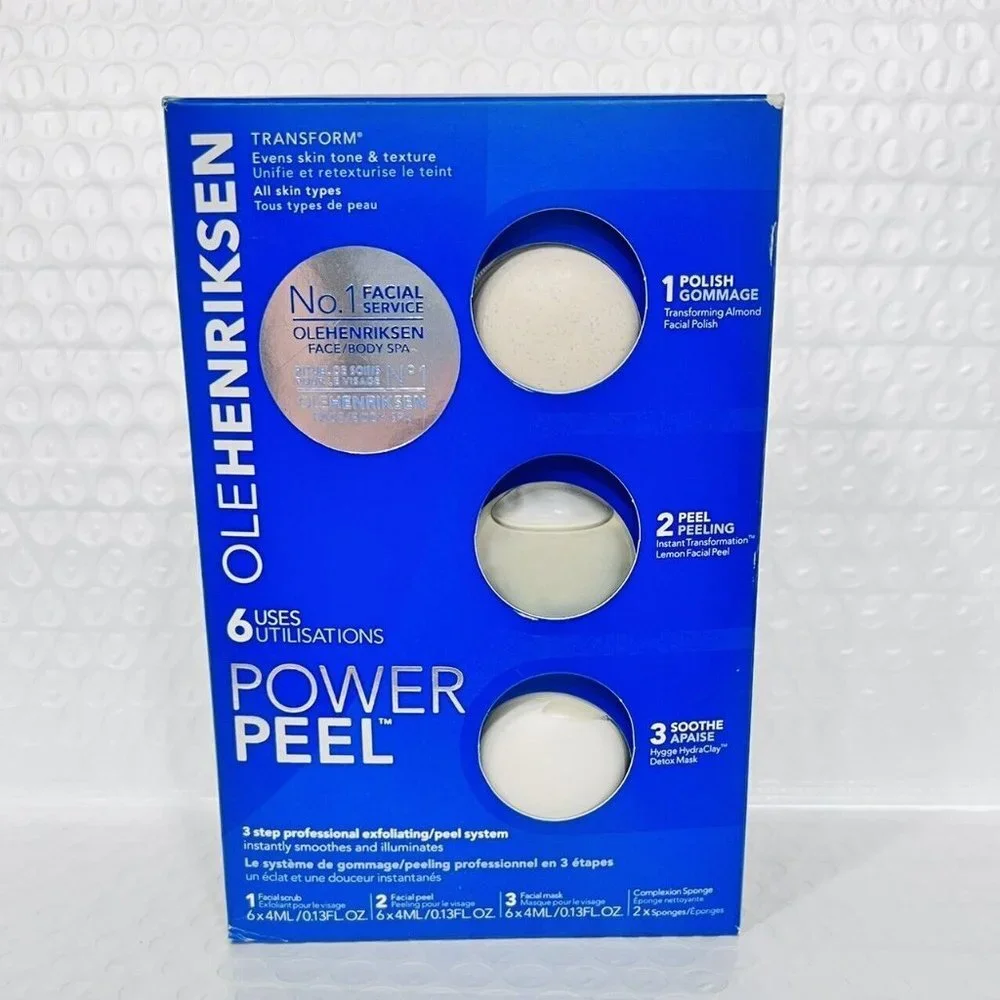 Lot of 10 Boxes Ole Henriksen Transform Power Peel Facial System NIB Sealed New